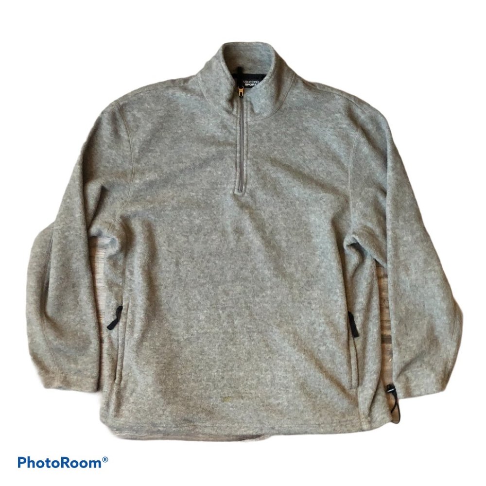 Grey fleece Pullover with pockets (X4)